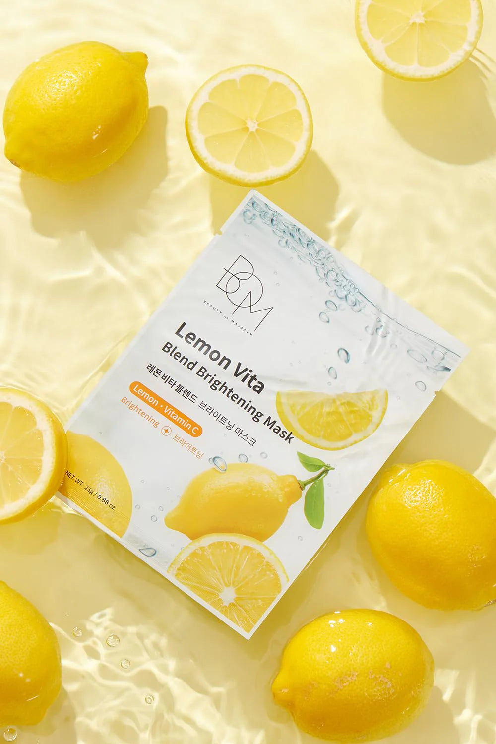[BOM] Lemon Vita Blend Brightening Mask (10Sheests)