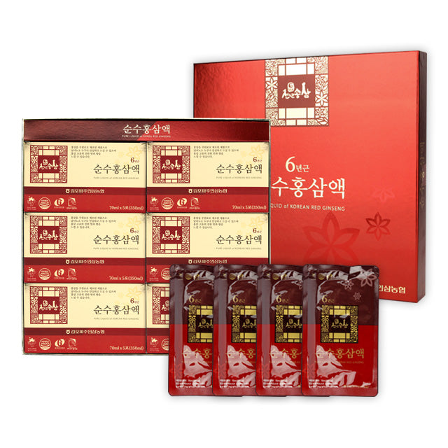 [GIMPOPAJU] Pure 6-Year-Old Korean Red Ginseng Extract
