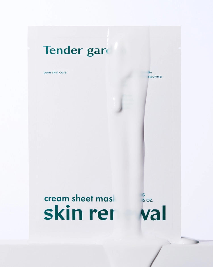 [Tender Garden] SKIN RENEWAL CREAM SHEET MASK 30g
