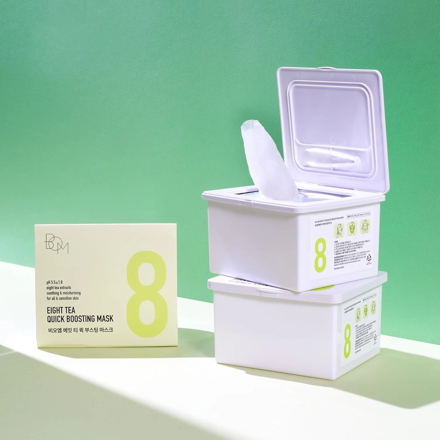 [BOM] Eight Tea Quick Boosting Mask (30sheets)