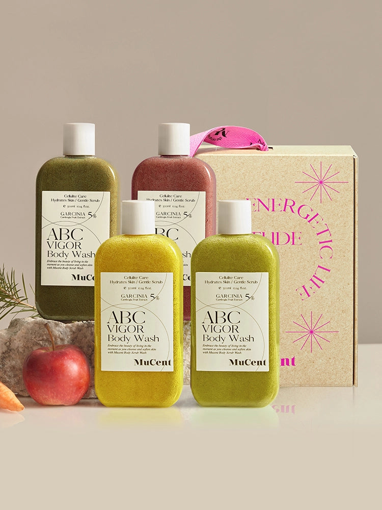[MUCENT] ABC Vigor Body Wash 300 ml two-piece gift set (Choose 2 from 4)